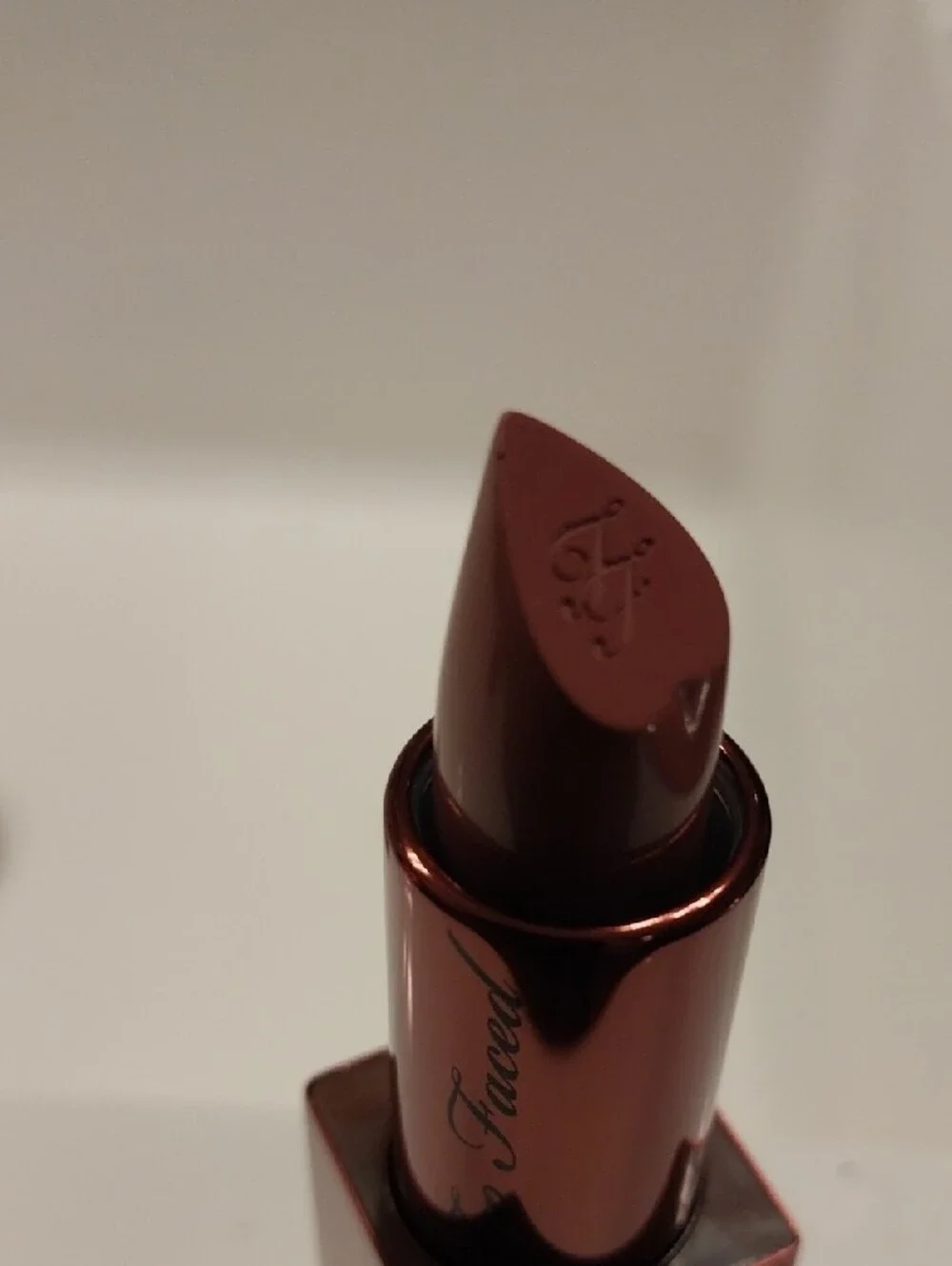 Too Faced Em-powered Cream Lipstick Full Size NEW Ganache And Milkshake